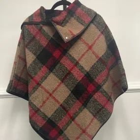 Plaid Poncho