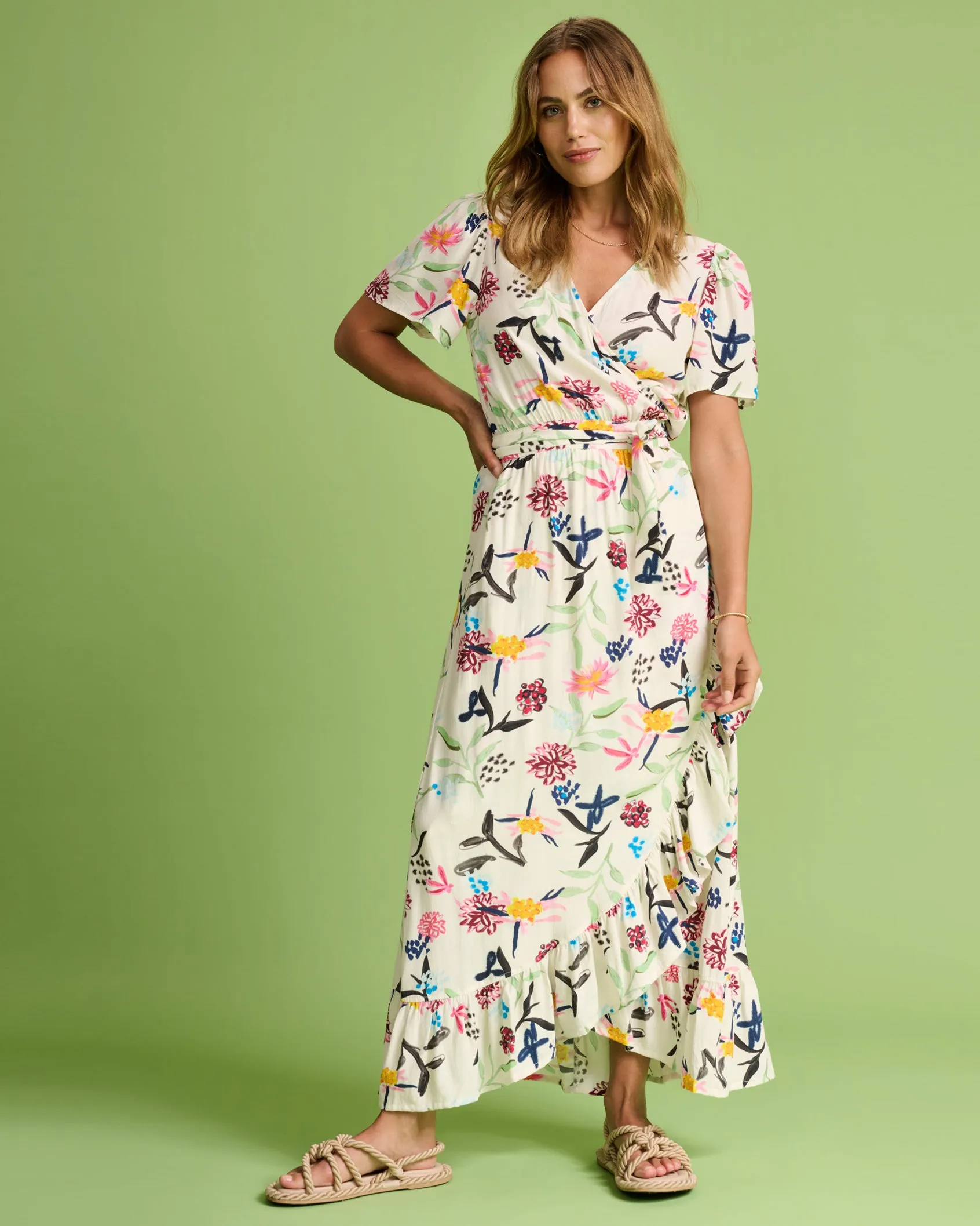 Pom Amsterdam Garden Bloom Dress