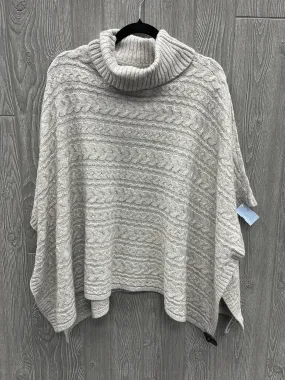 Poncho By Rachel Zoe In Grey, Size: Osfm