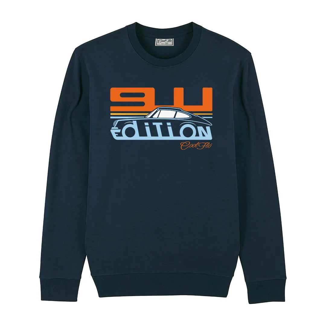 Porsche 911 Gulf Edition Navy Sweatshirt