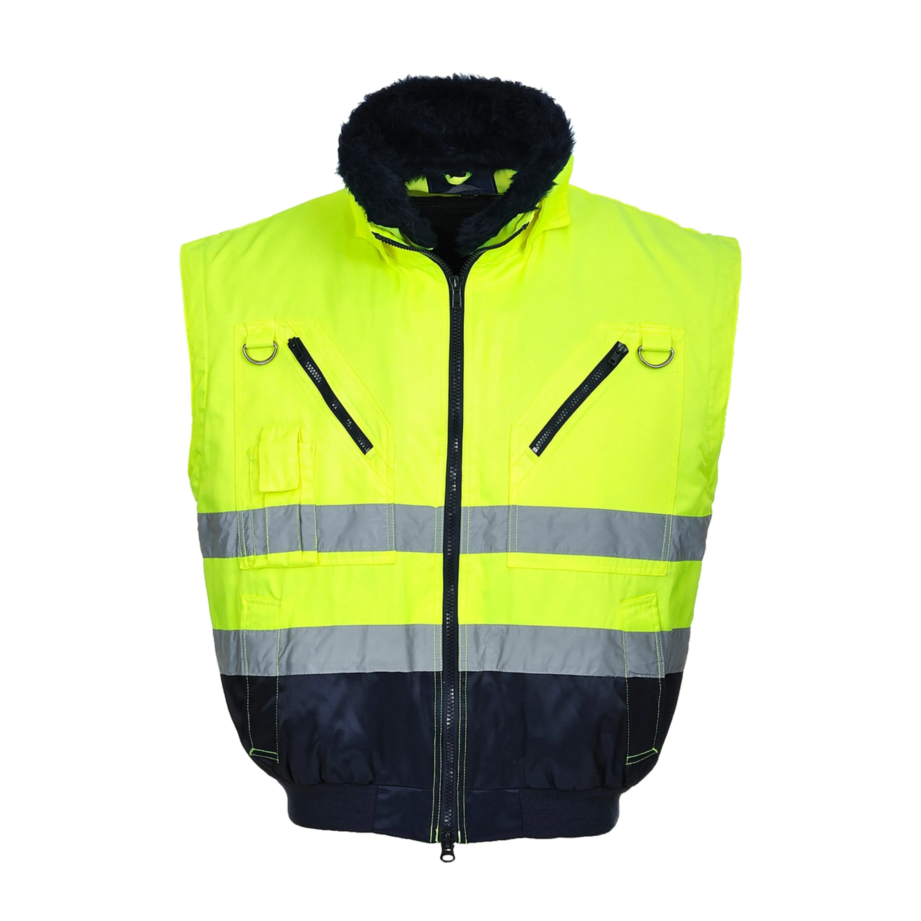 PORTWEST® Hi Vis 3-In-1 Pilot Detachable Jacket - ANSI Class 3 - UPJ50