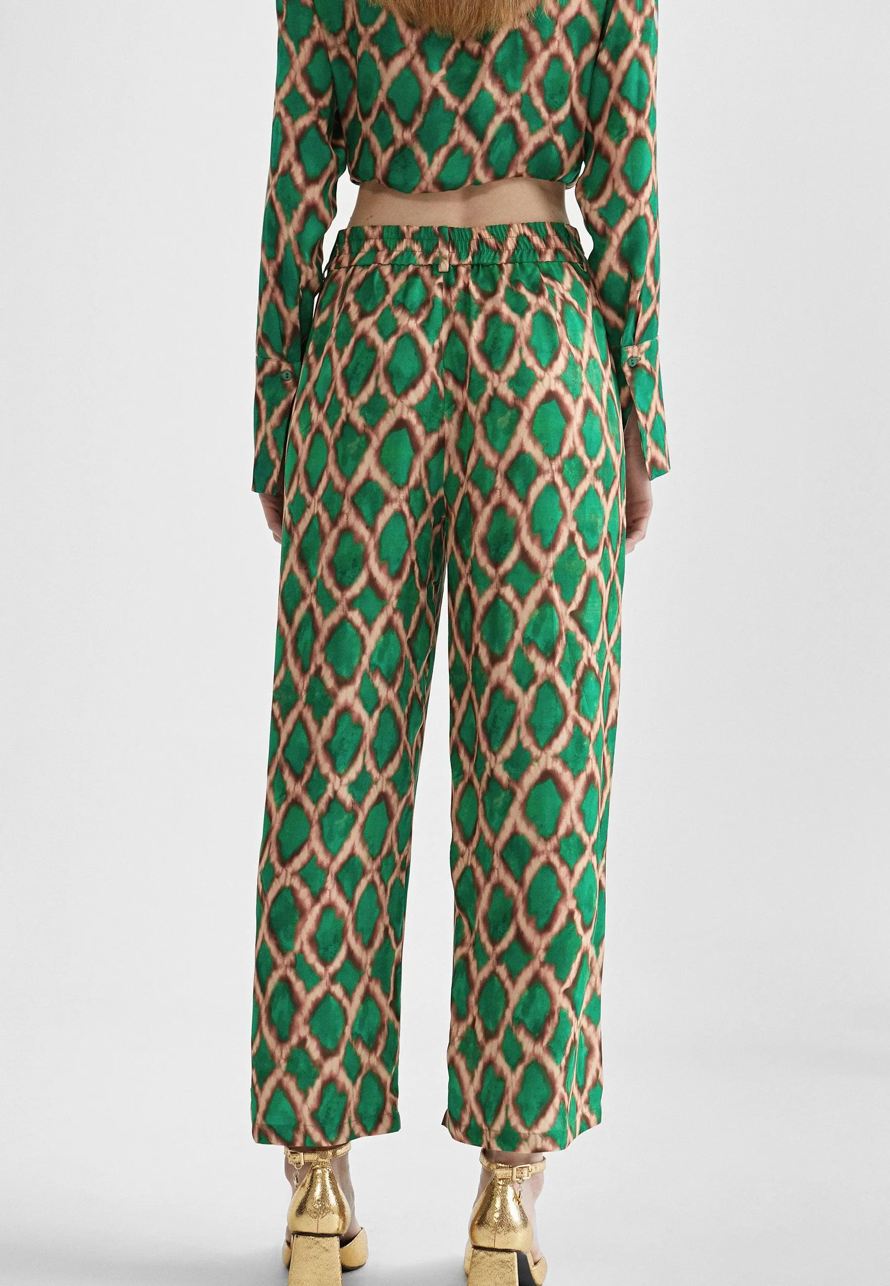 Printed culottes