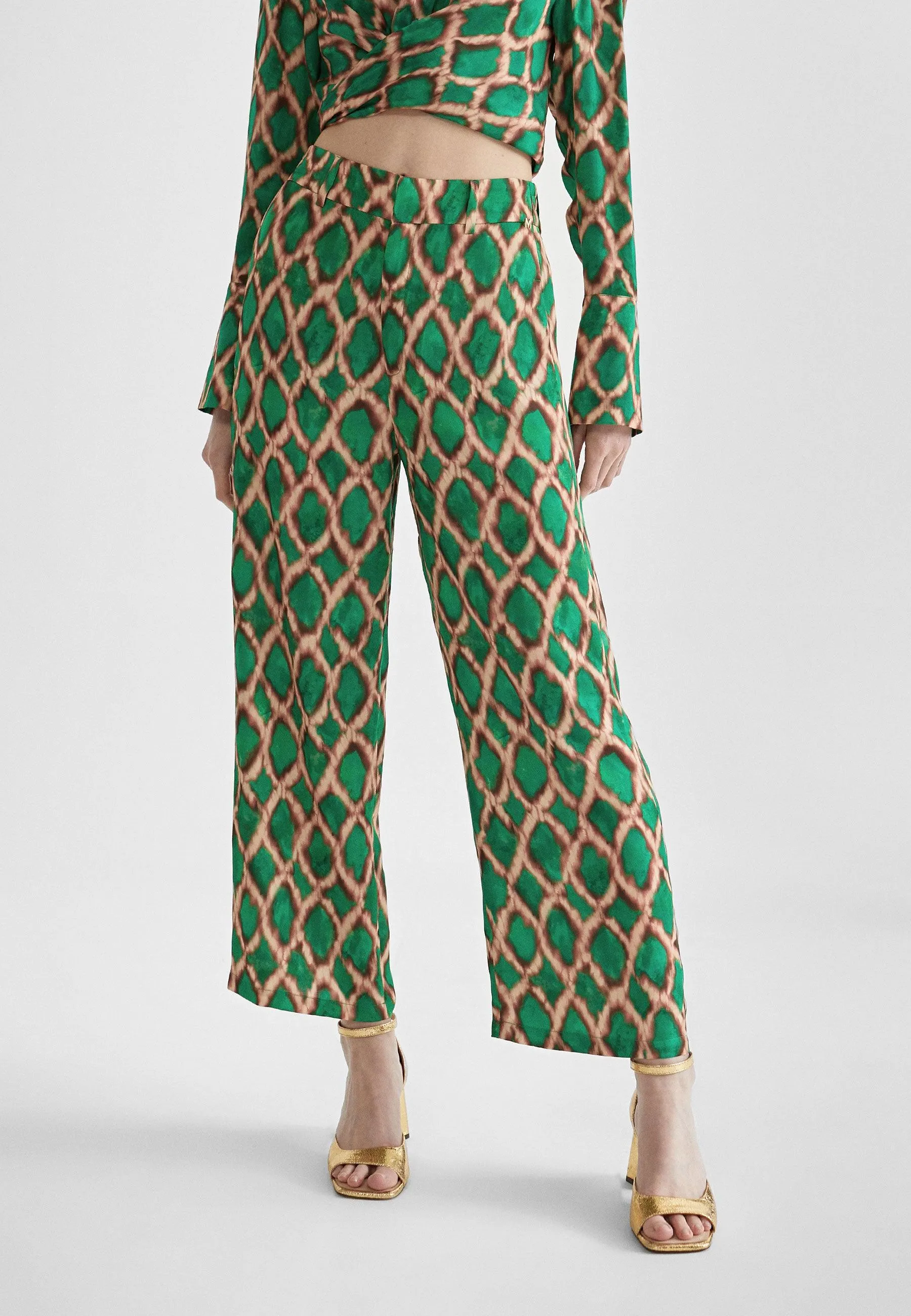 Printed culottes