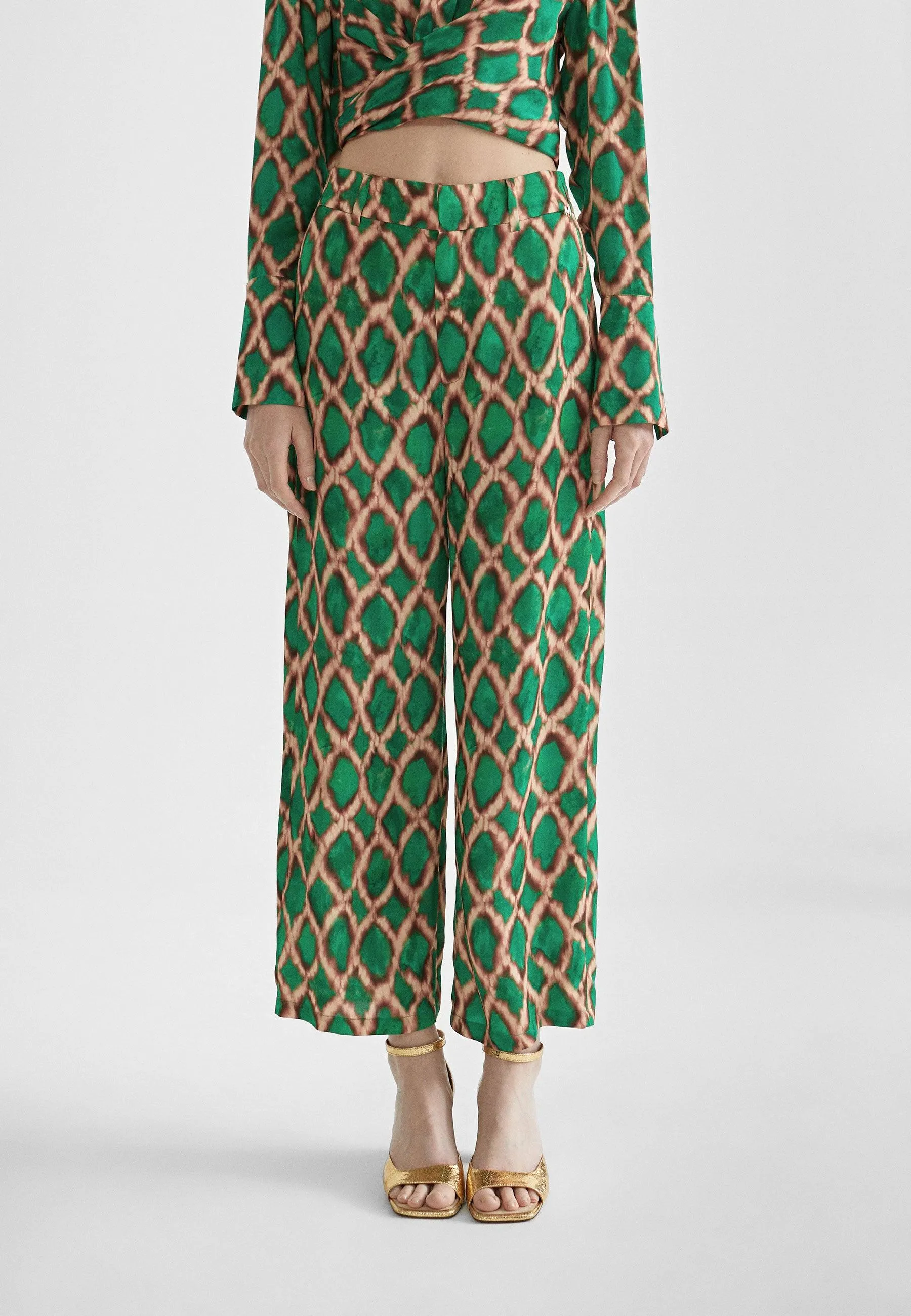 Printed culottes