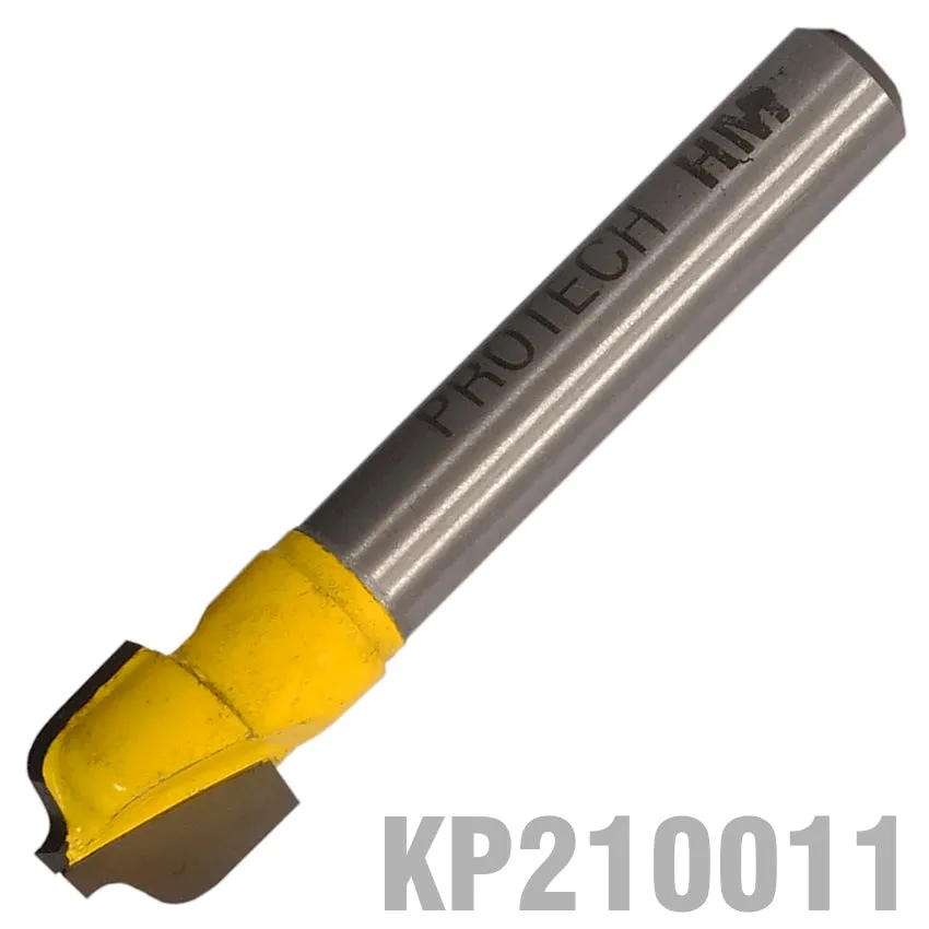 PRO-TECH OGEE PLUNGE CUTTING 3/8' X 3/8' (1/8'DIAMETER) 1/4' SHANK KP210011