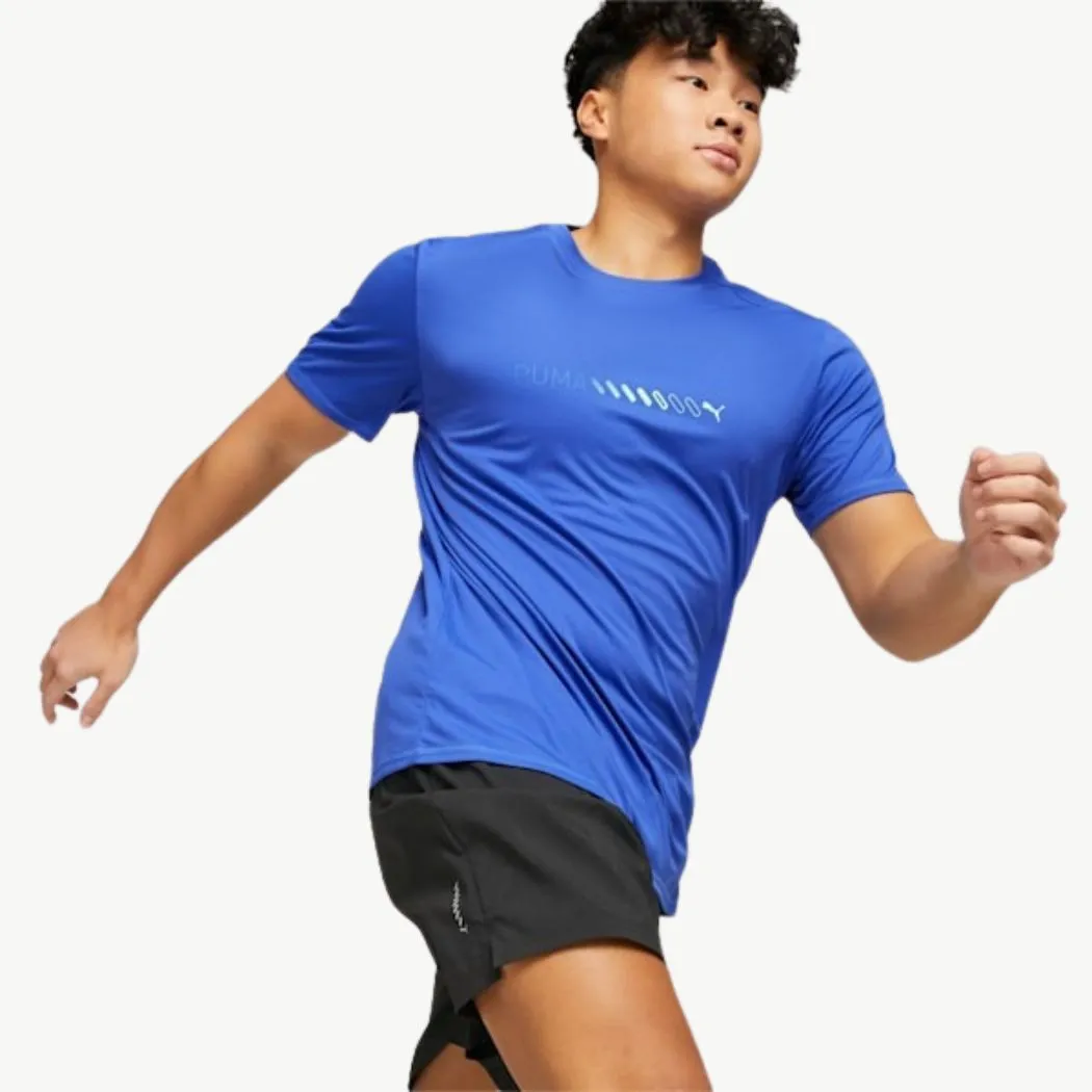 puma Run Favorite Logo Men's Tee