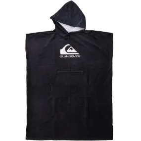 Quiksilver Junior Kids Hooded Beach Towel Poncho - Jet Black