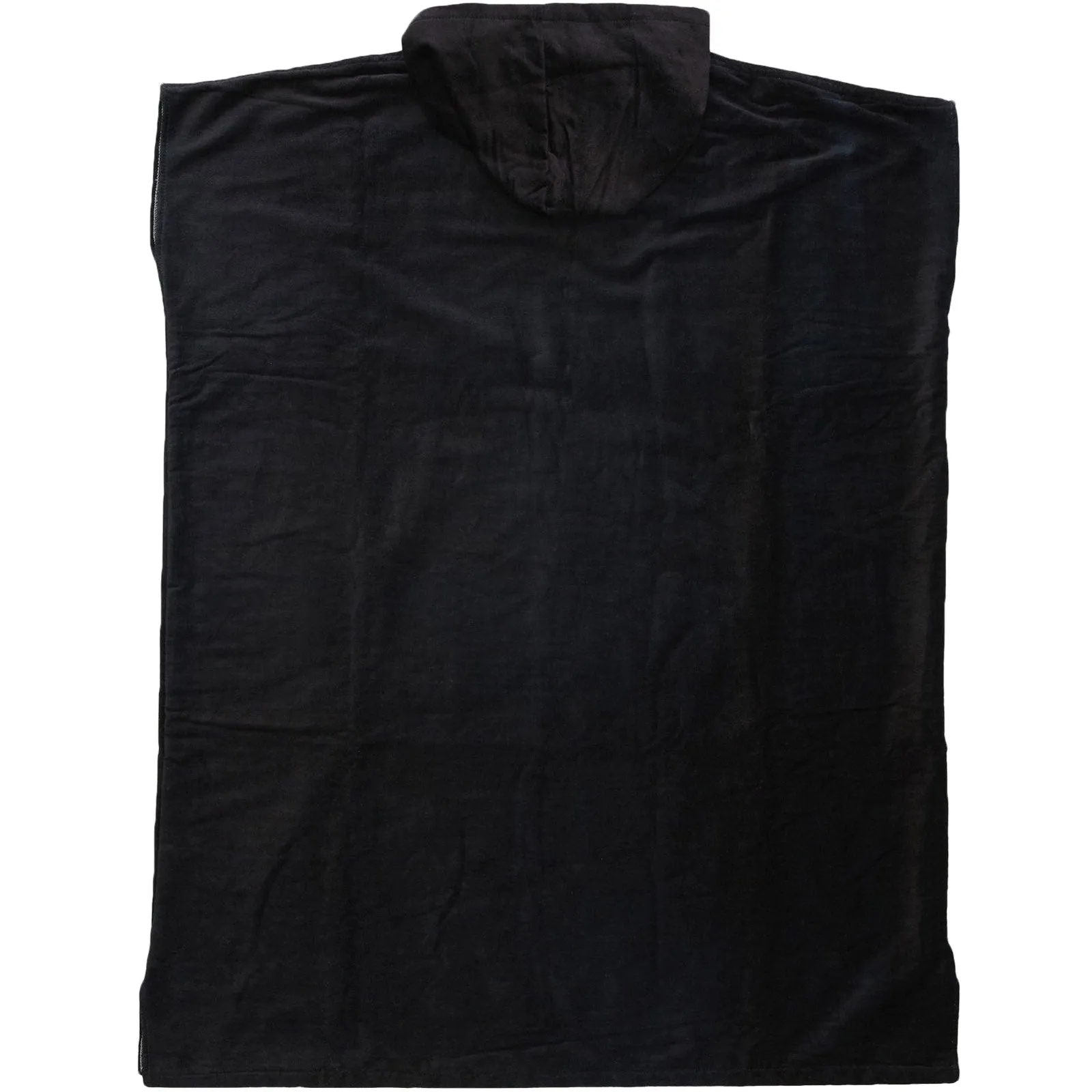 Quiksilver Mens Hooded Beach Towel Poncho - All Black