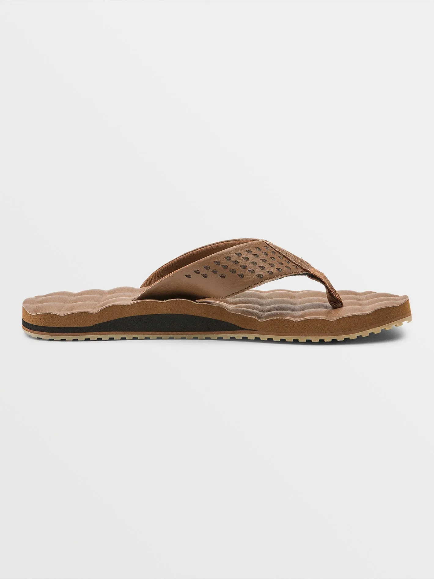 Recliner Leather Sandals - Brown