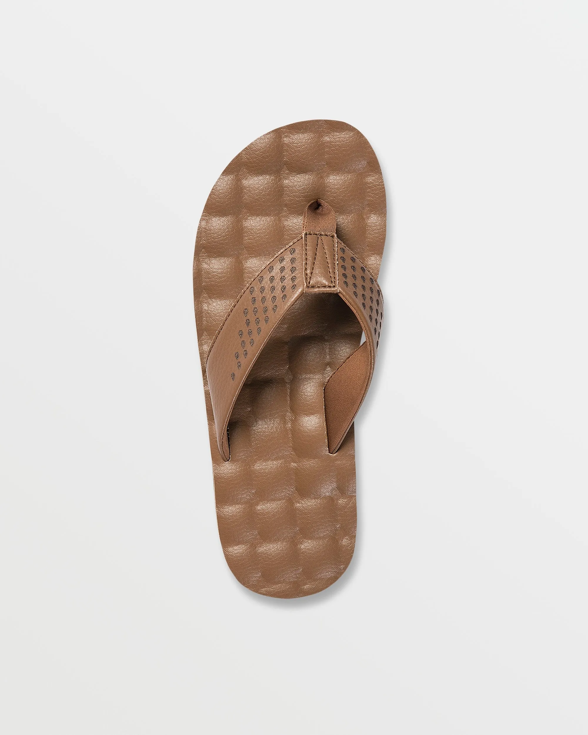 Recliner Leather Sandals - Brown