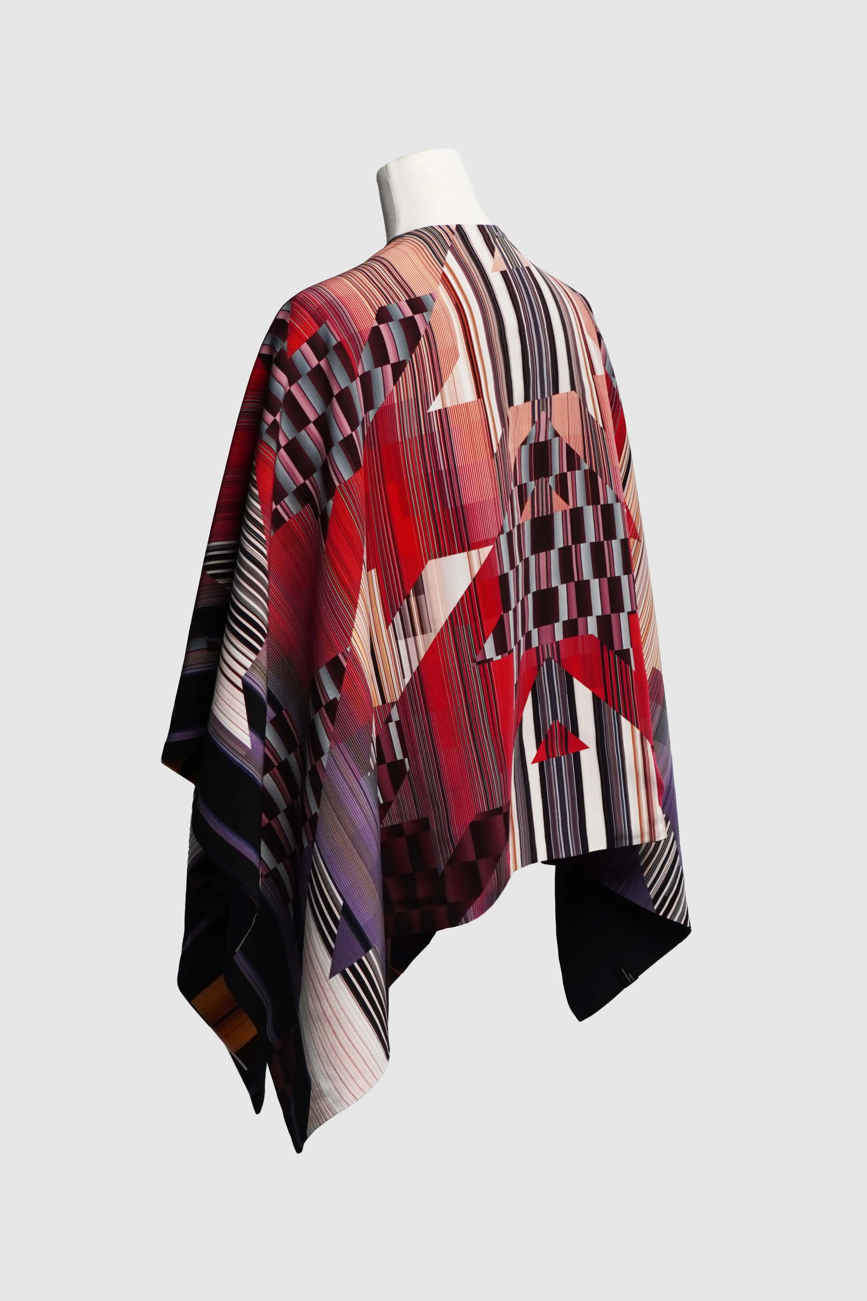 RED DRIFT X MANHATTAN PONCHO