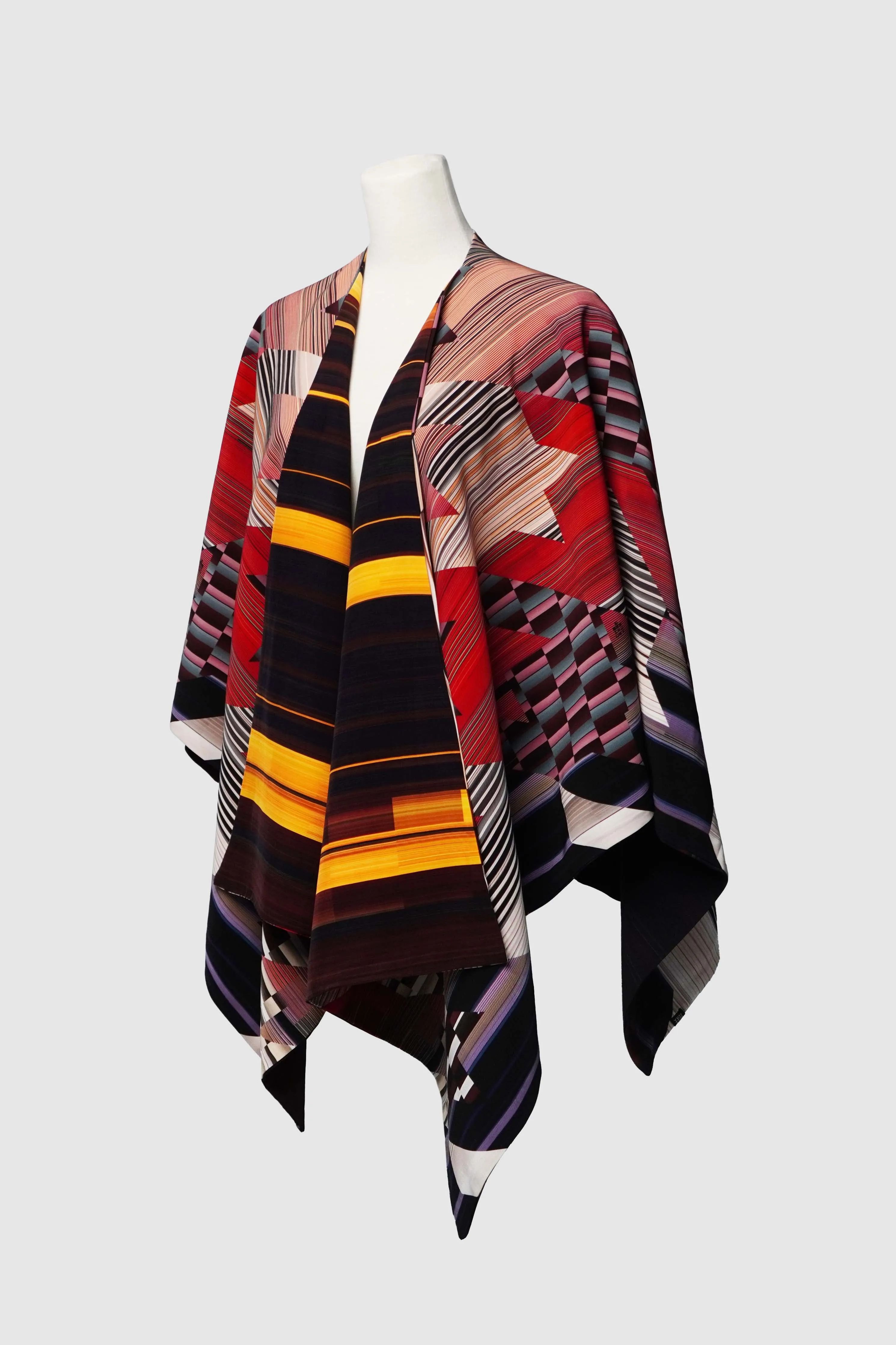 RED DRIFT X MANHATTAN PONCHO