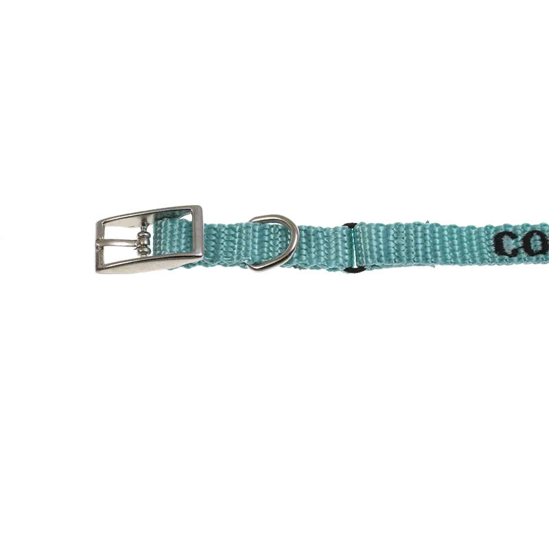 Safety Cat Collar with Stretch Section - with Embroidery