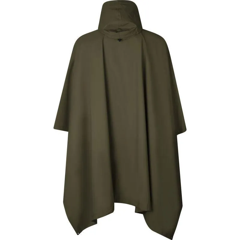 Seeland Taxus SEETEX Waterproof Rain Poncho - Pine Green