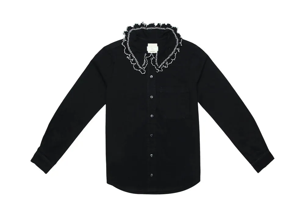 Seventy   Mochi Delilah Blouse - Black