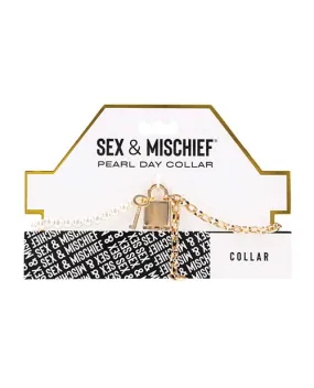 Sex and Mischief Pearl Day Collar