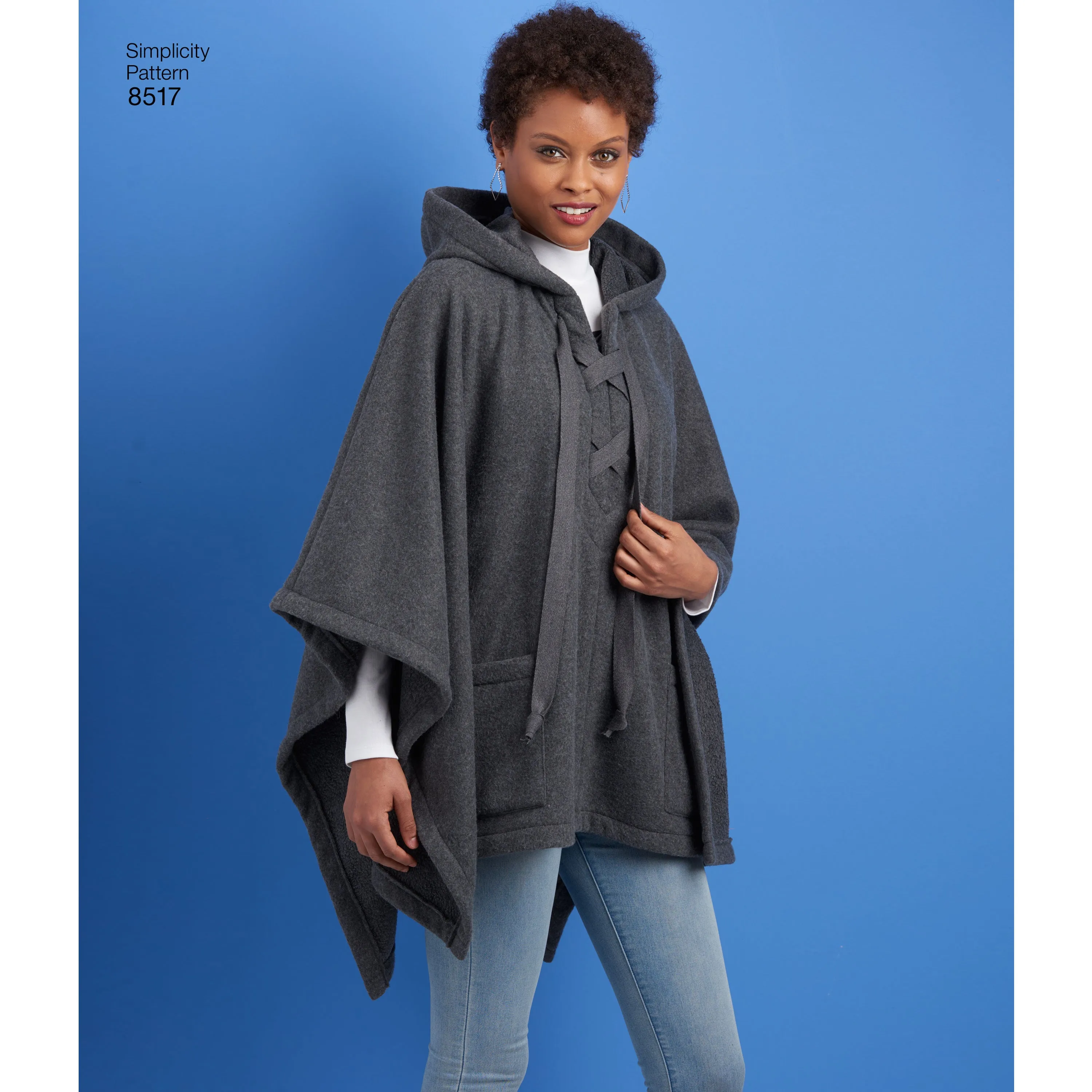 Simplicity Pattern 8517 Misses' Set of Ponchos