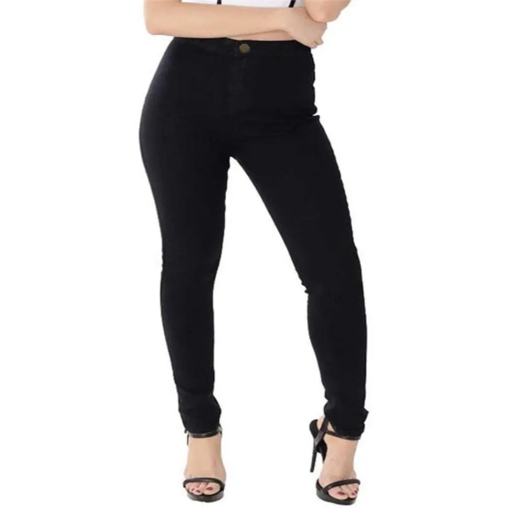 Slim Skinny High Waist Denim Pencil Stretch Jeans