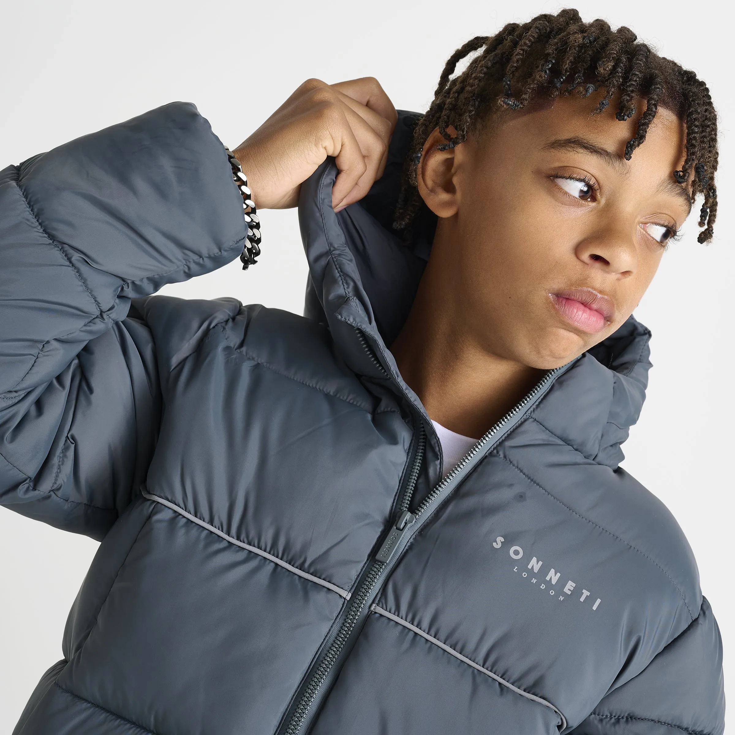 Sonneti Junior Boys' Knox Jacket Gray / Turbulence