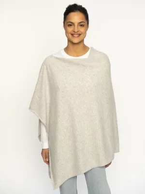 THE CLASSIC PONCHO | EARL GREY