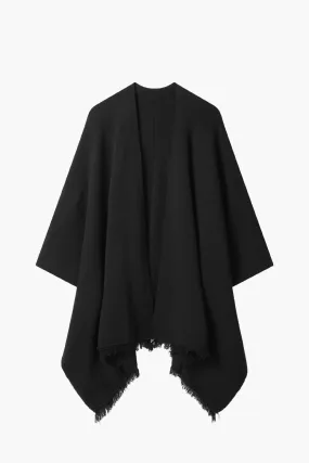 The Poncho | Black