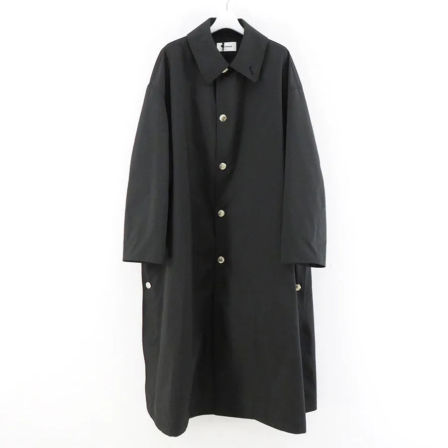 【THE RERACS/ザ・リラクス】<br>RERACS LIGHT SMOOTH BONDING THE BALCOLLAR PONCHO <br>22FW-RECT-331-J