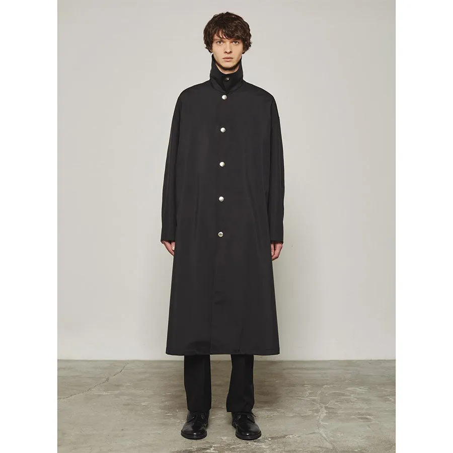 【THE RERACS/ザ・リラクス】<br>RERACS LIGHT SMOOTH BONDING THE BALCOLLAR PONCHO <br>22FW-RECT-331-J