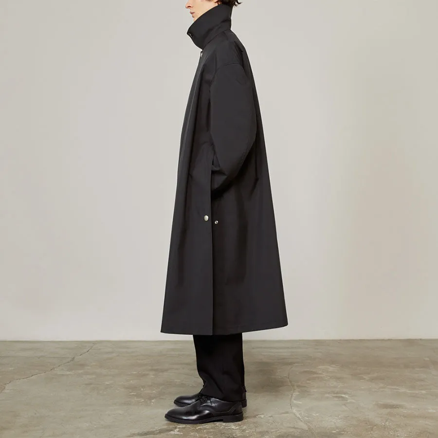 【THE RERACS/ザ・リラクス】<br>RERACS LIGHT SMOOTH BONDING THE BALCOLLAR PONCHO <br>22FW-RECT-331-J