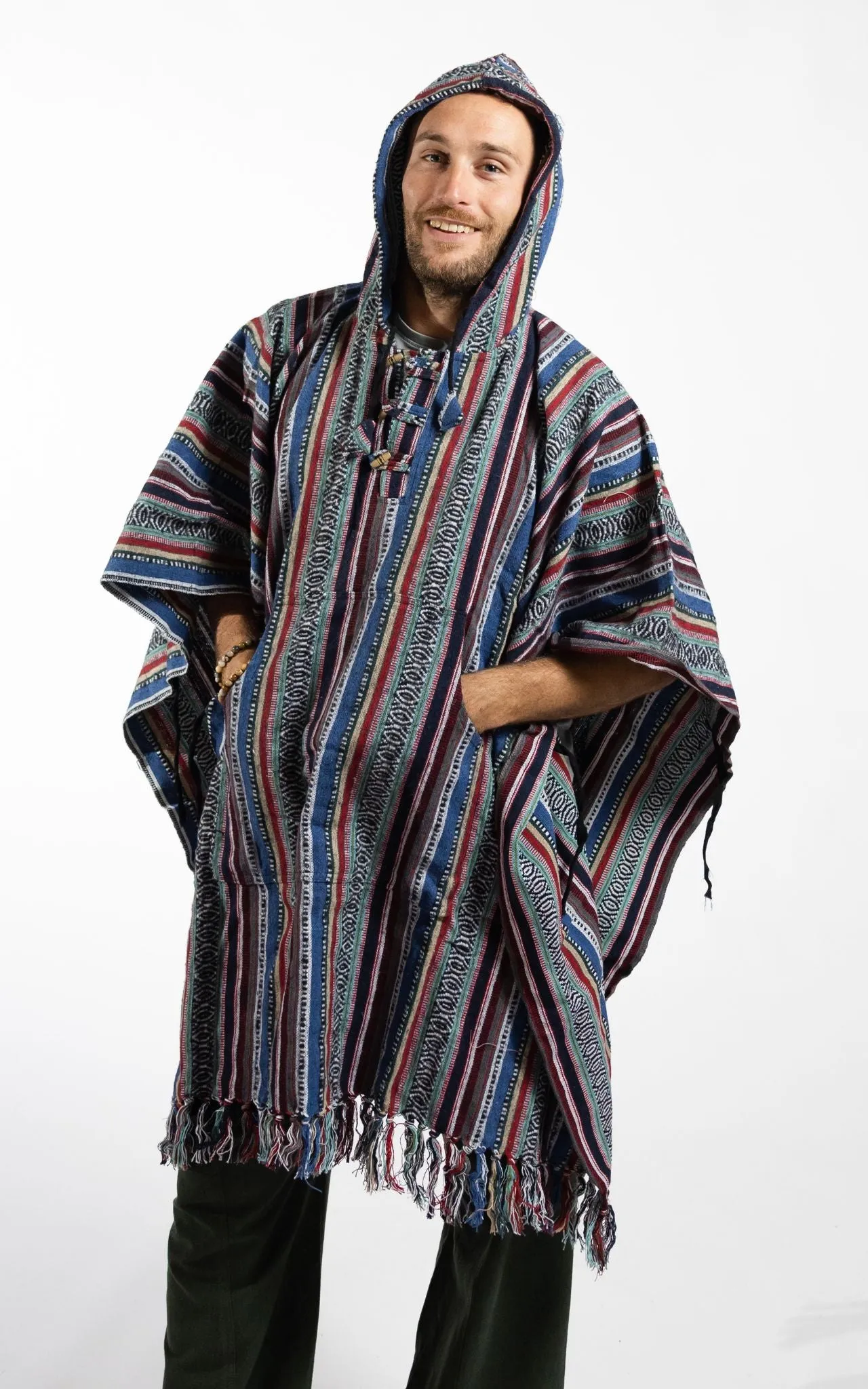 Thick Cotton Poncho