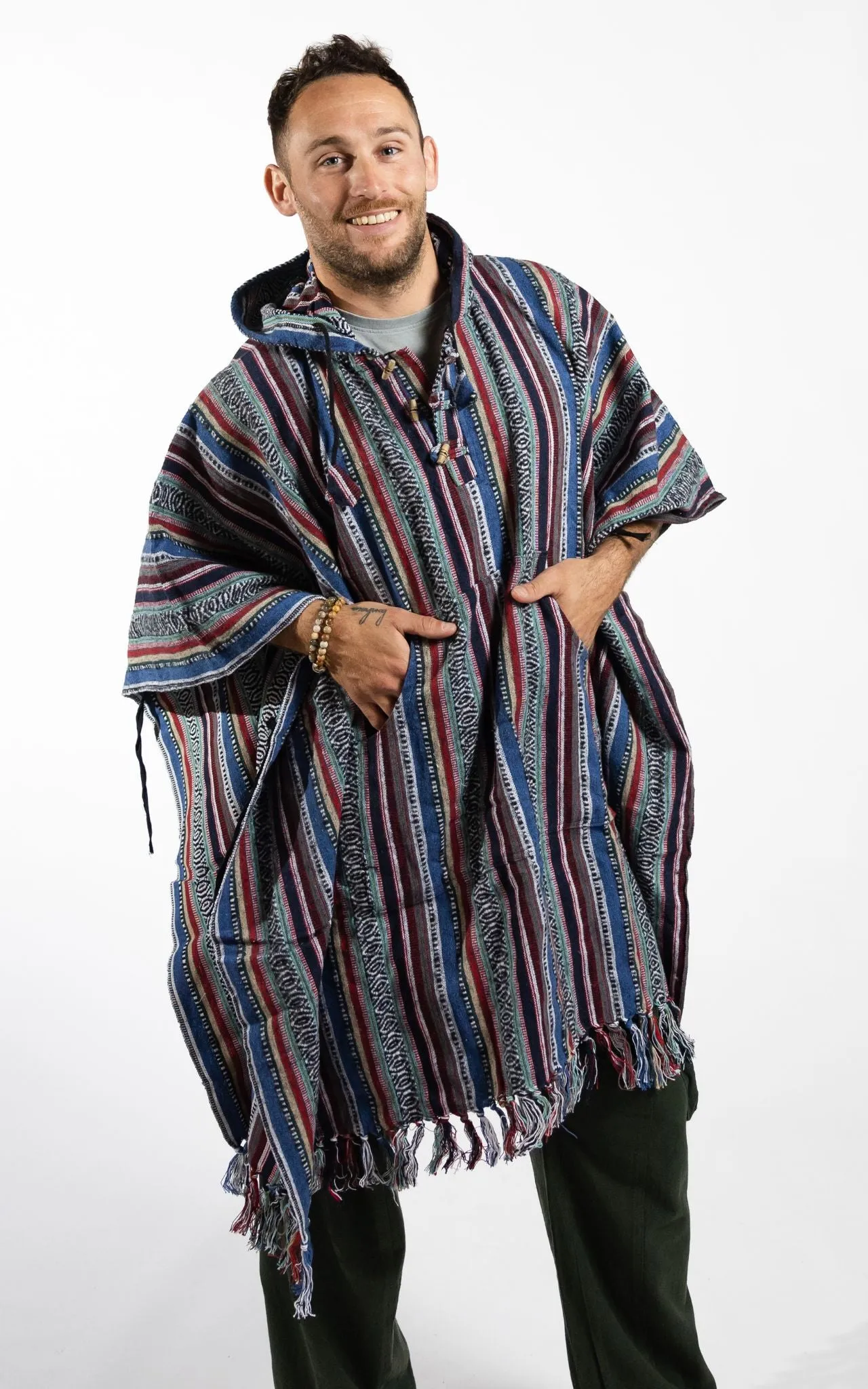 Thick Cotton Poncho