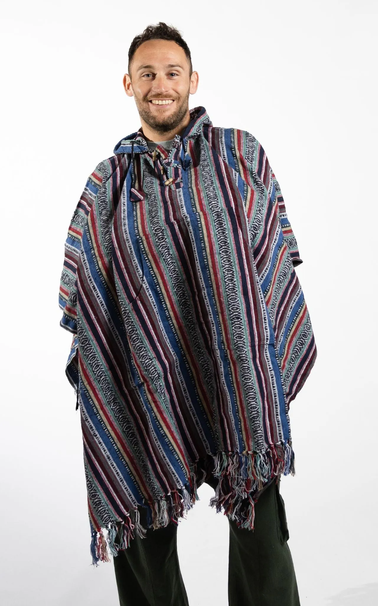 Thick Cotton Poncho