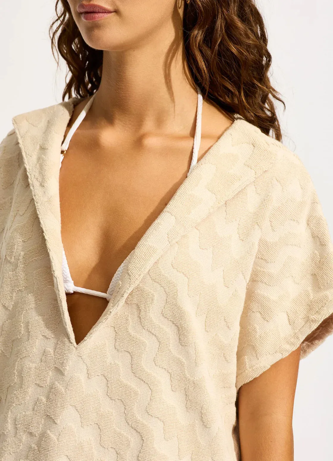 Towel Poncho Sand