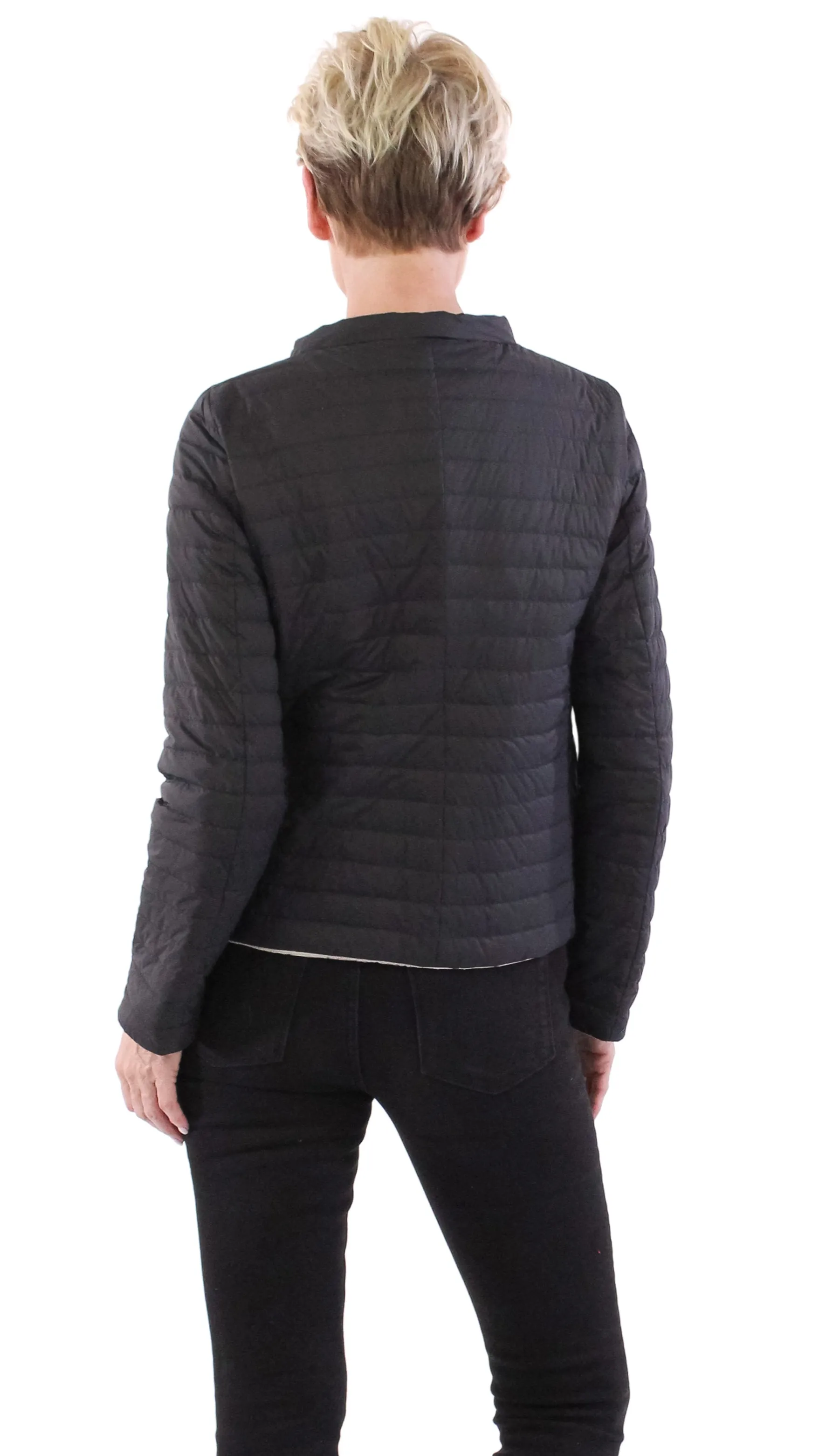 Ultralight Reversible Jacket - Black / Pearl Grey