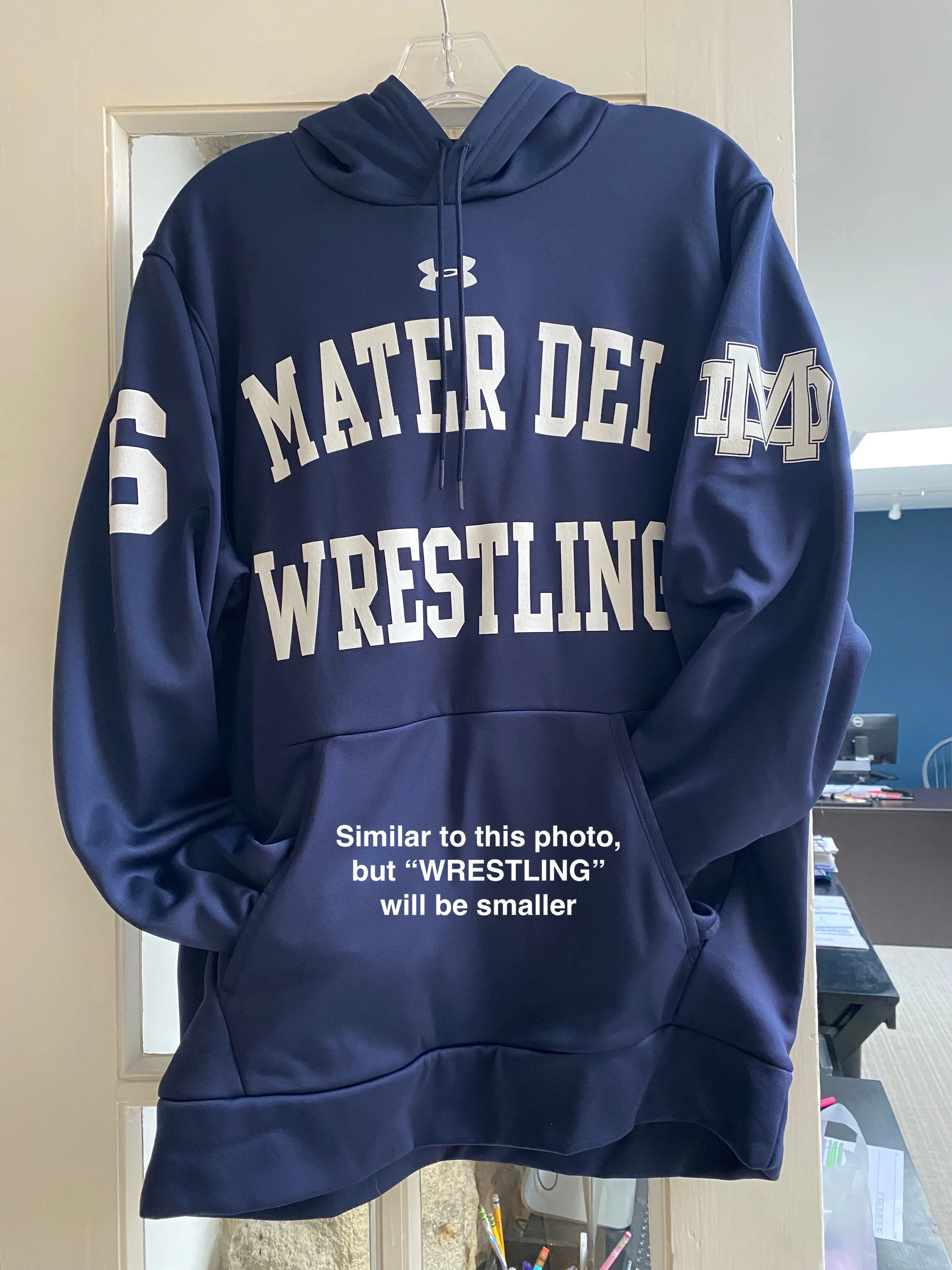 UNDER ARMOUR WRESTLING HOODY