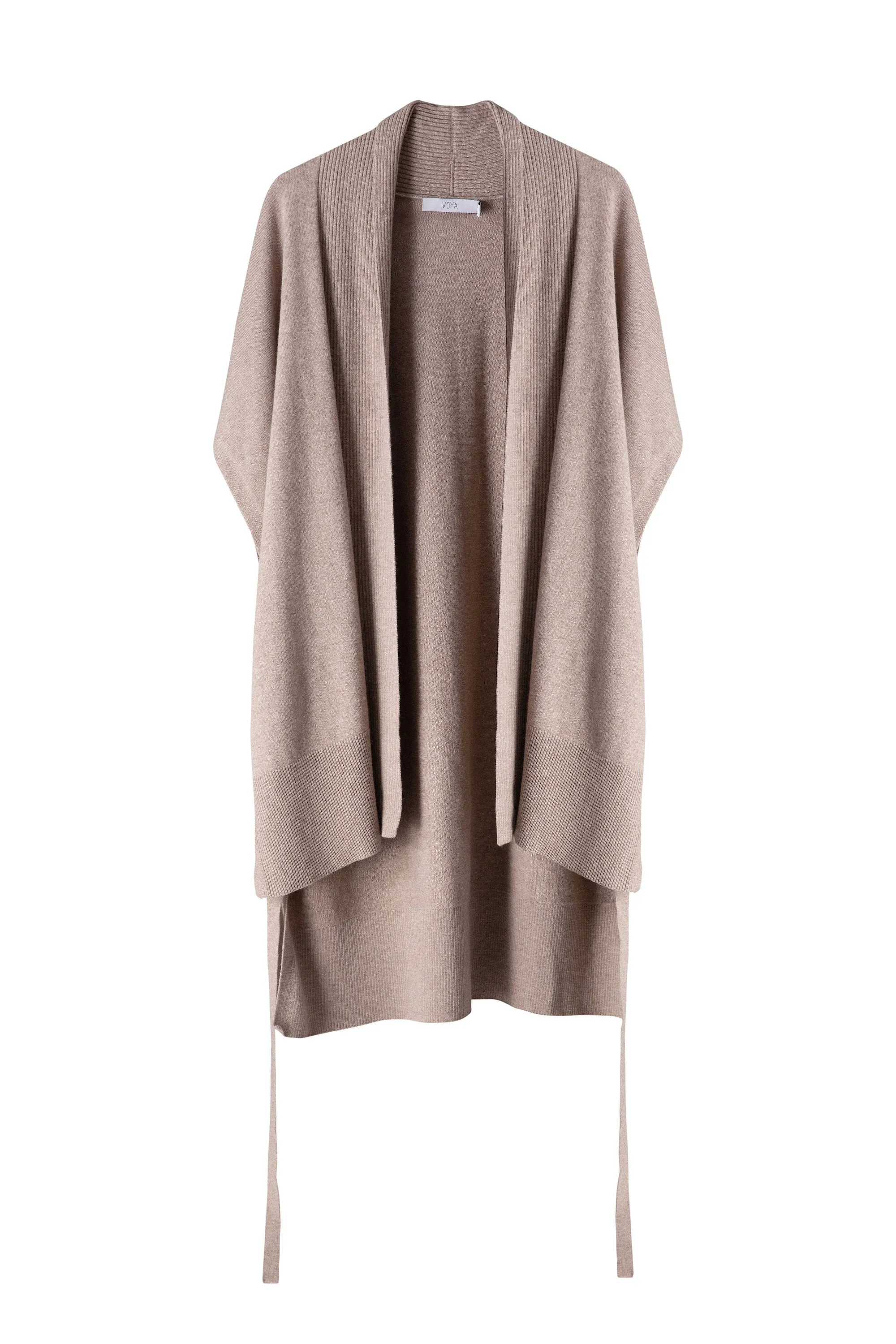 Valerie Cashmere Knit Poncho