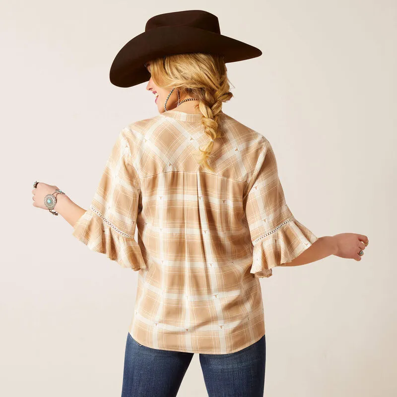 Women's Ariat Sevilla Top - Sevilla Plaid