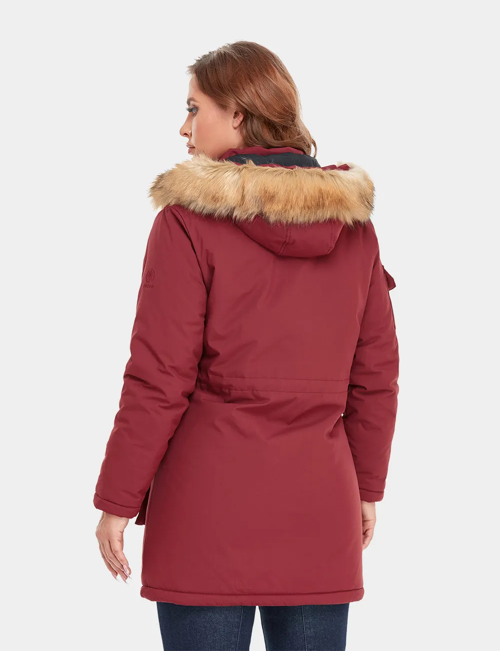 Women's Heated Thermolite® Parka - Red