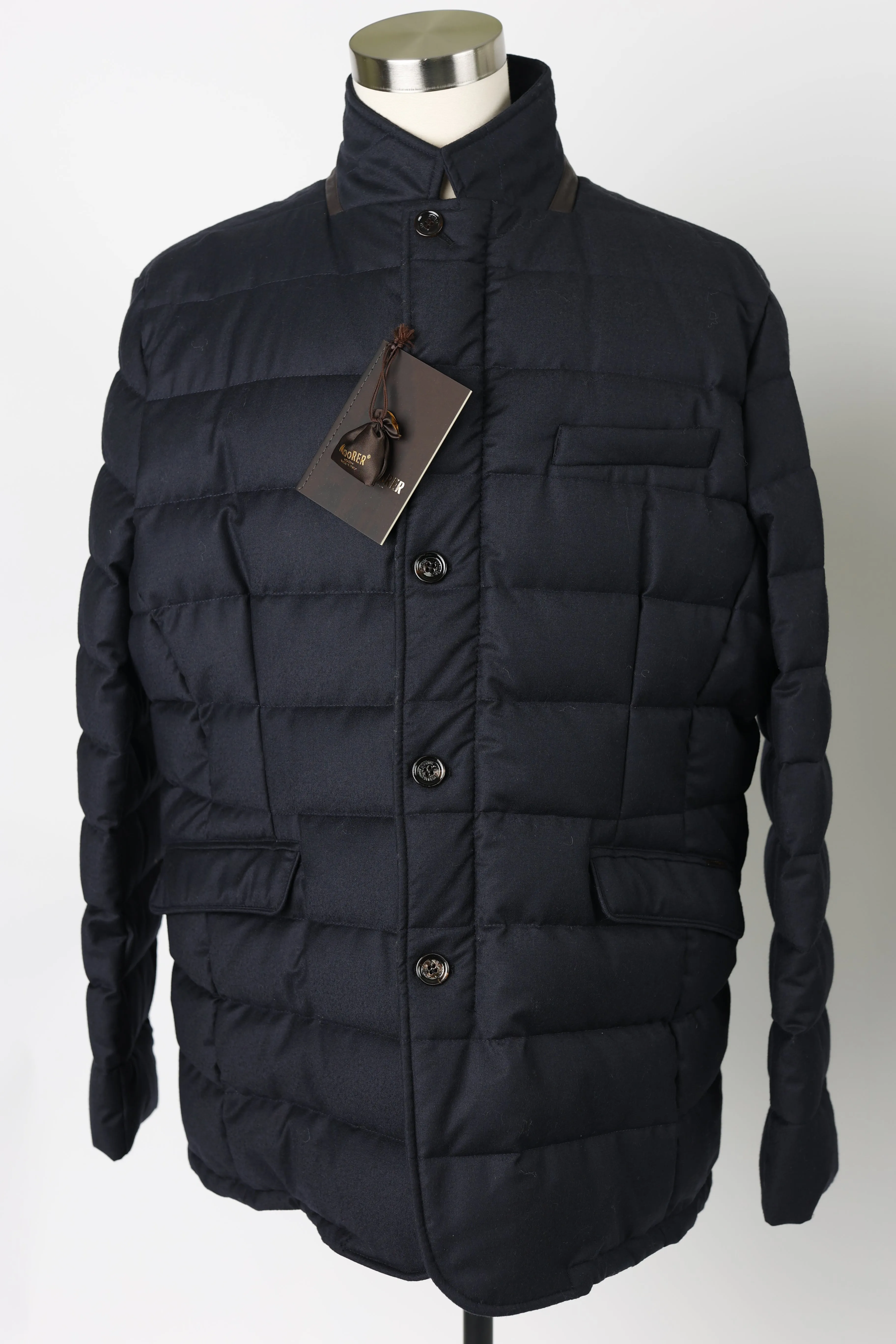 Wool Down Dress Puffer Jacket