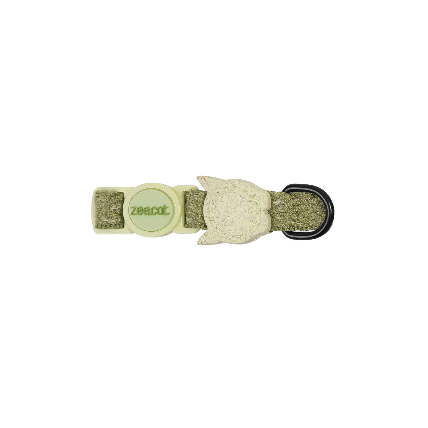 Zee.Cat Naturals Cat Collar - Moss